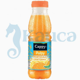 Cappy Pulpy Портокал 0.330 л 12 броя