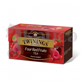 Twinings, Четири червени плода,чай 25 х 2 г