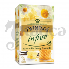 Twinings, Лайка, мед и ванилия, чай 20 х 2 г