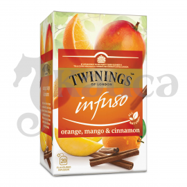 Twinings, Портокал, манго и канела, чай 20 х 2 г