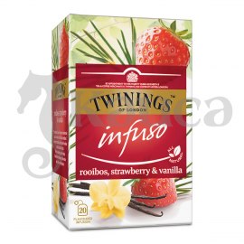 Twinings, Ройбос, ягода и ванилия, чай 20 х 2 г