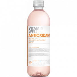 Vitamin Well Antioxidant Праскова 0.500 л, 12 броя