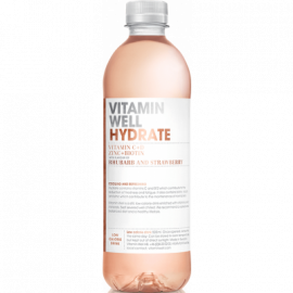 Vitamin Well Hydrate Ягода и Ревен 0.500 л, 12 броя