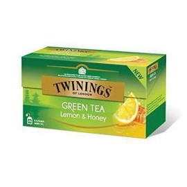 Twinings, Зелен чай, лимон и мед 25 х 1.6 г