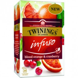 Twinings, Портокал и червена боровинка 20 х 2 г