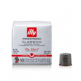 illy iperEspresso Classico Cafe Filtre капсули 18 бр.