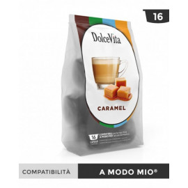 Dolce Vita Caramelito съвместими капсули за Lavazza A Modo Mio 16 бр.