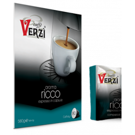 Verzi Ricco - Caffitaly съвместими кафе капсули 80 бр.